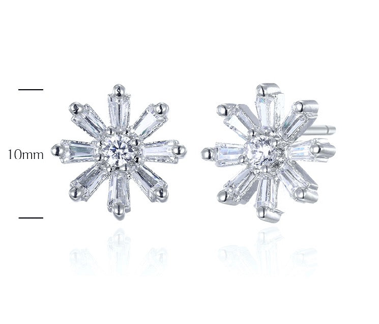 Sterling Silver 925 Female Earring (E-DM2014)