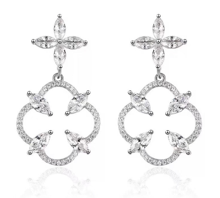 Sterling Silver 925 Female Earring (E-KK0339)