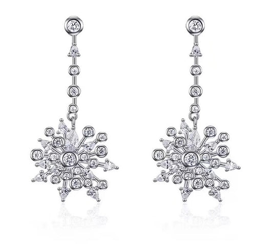 Sterling Silver 925 Female Earring (E-KK0340)