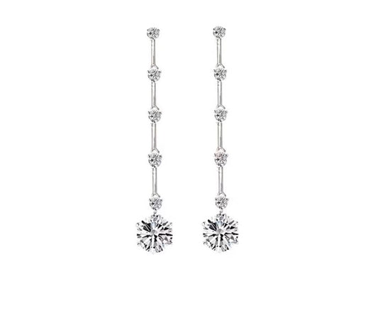 Sterling Silver 925 Female Earring (E-KK0396)