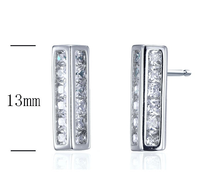 Sterling Silver 925 Female Earring (E-SN3041)