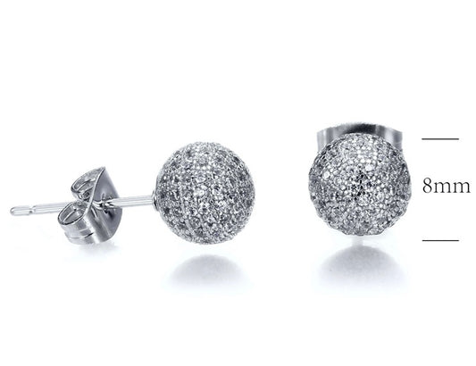 Sterling Silver 925 Female Earring (E-SN3046)