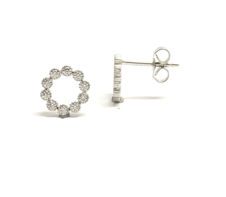 Sterling Silver 925 Female Earring (E-SN3772)