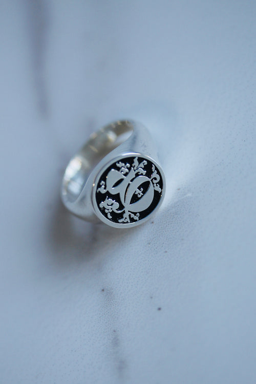 ring arabic silver mens 