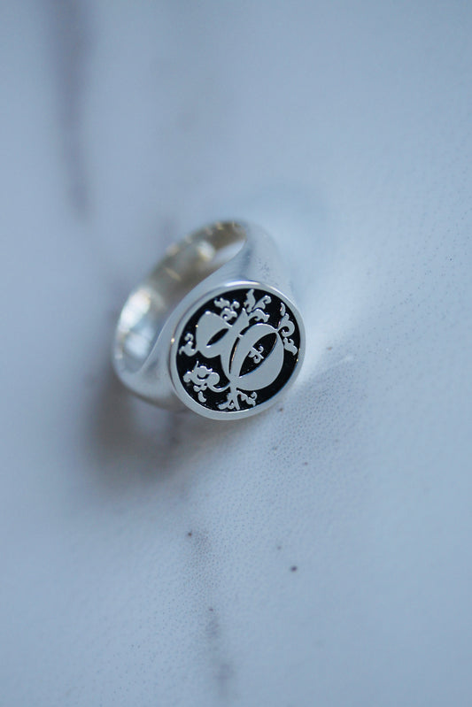 ring arabic silver mens