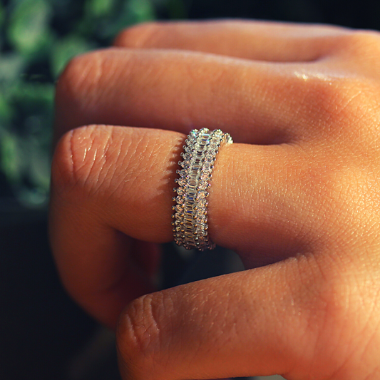 Sofia - Sterling Silver 925 Engagement Ring (RKK0642)